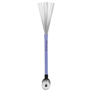 Irin Drum Brush Set with Rhythm Bell, Steel Wire Brushes for Box Drums, Dual-Use Design, Ideal for Music Lovers & Beginners