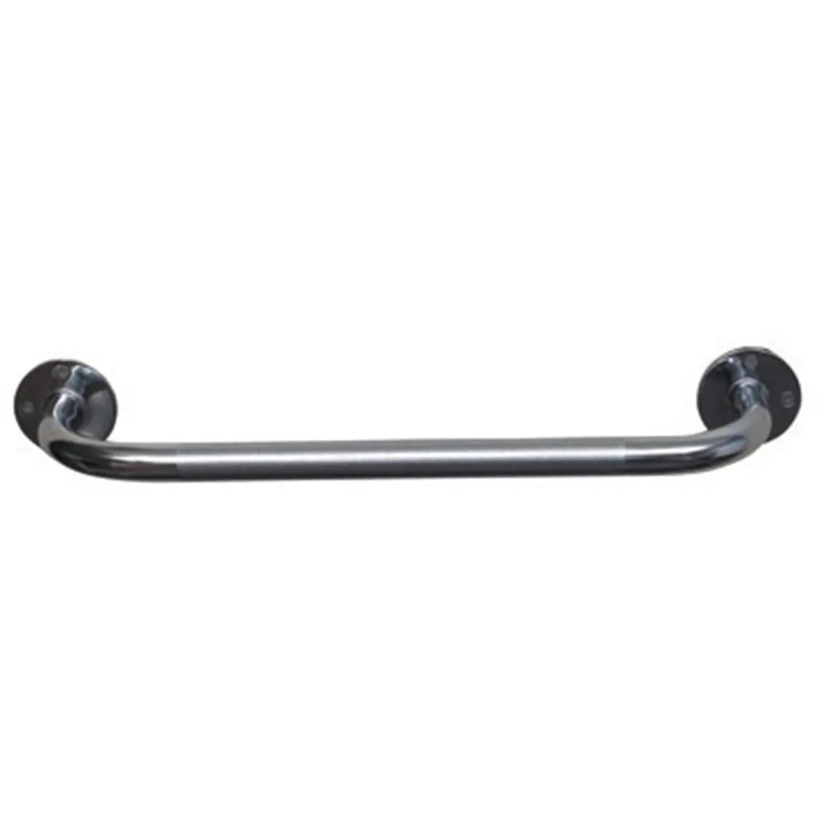 212 MAIN 18-Inch Steel Knurled Motorcycle Frame & Fitting Grab Bar, Chrome Finish, Wall Mount, Gaskets & Mounting Screws Included, Stability-Boosting Safety Enhancement