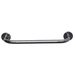 212 MAIN 18-Inch Steel Knurled Grab Bar, Wall Mount, Secure Mounting, Steel Construction