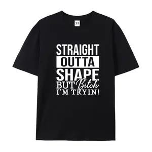 Women's Anti-Aging Workout T-Shirt Fitness Motivation Female Empowerment Gym Top