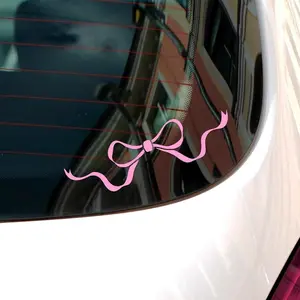 Bow Car Decal - Cute Car Window Sticker Decal
