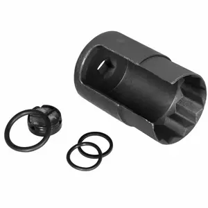 6.0 IPR Valve Socket and Air Test Fitting Tool Kit Fit For Ford 6.0L Powerstroke, IPR Injector Pressure Regulato Valve Socket Removal Tool with Seal Kit 6.0 IPR Valve Socket Fit for 2003-2010 Ford 6.0L Powerstroke Excursion F250 F350 F450 F550 E350 E450