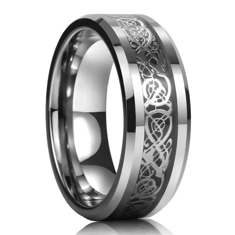 Men's stainless steel ring