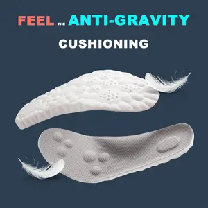 Soft Elastic Breathable Shoe Insoles, 1 Pair Comfortable Sports Insoles, Sweat Absorbent, Lightweight and Soft Insoles for Comfortable and Non Tiring Feet Christmas Gifts