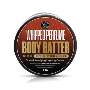 Kaylah Joseph LAID Beauty Bar Whipped Perfume Body Batter 8 Oz Scent-Intensifying Layering Cream for Fragrance Layering