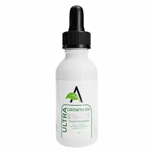Ultra Growth Hair Serum Natural DHT Blocker W  Minoxidil for Thicker Hair & Healthy Scalp (1 oz)