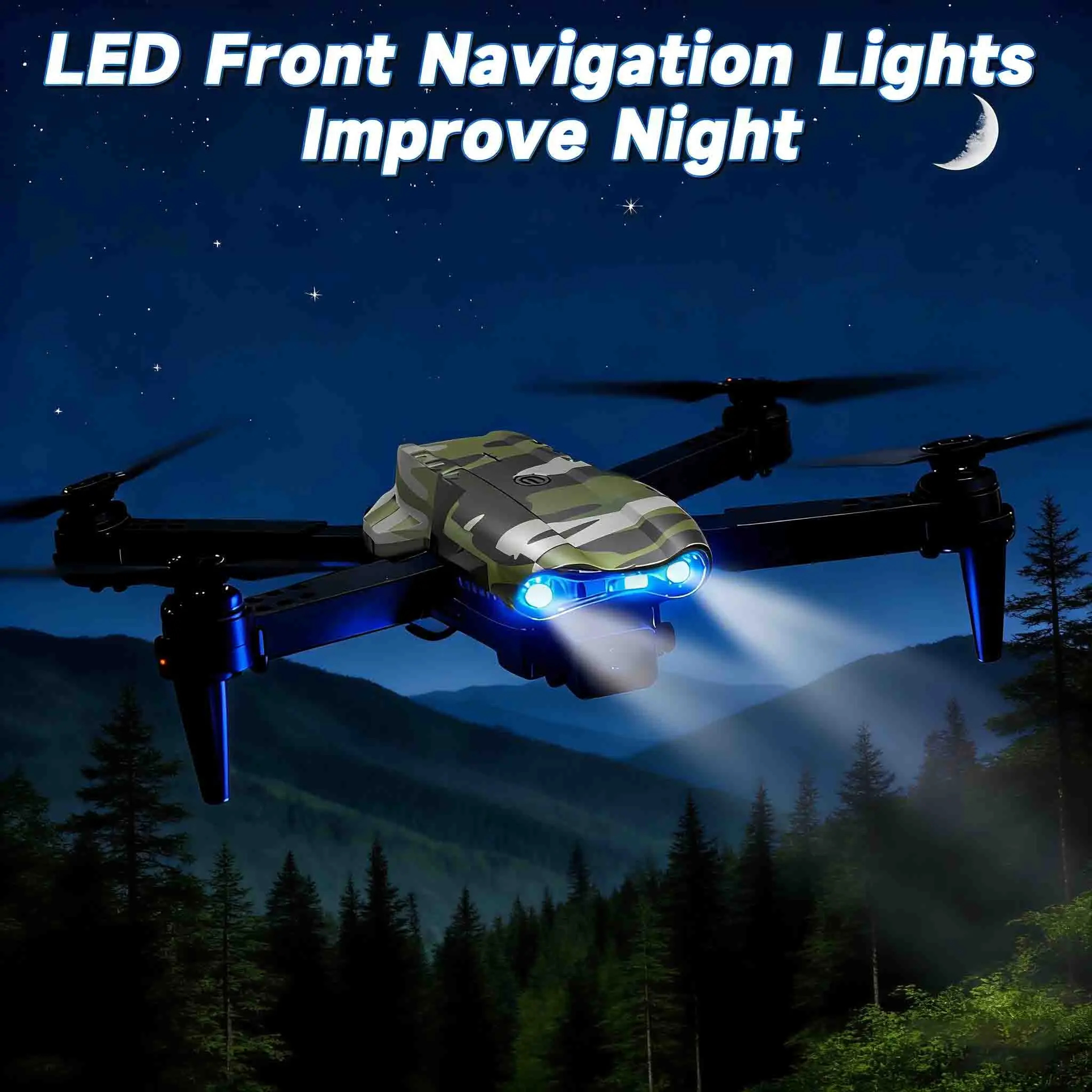 E99PRO Entry-level drone, this is not aprofessional drone, this is more like a trainingdrone, dual batteries, easy to operate, dualcameras, can take pictures, but the pixels arenot very good, training drone, gift, children'sgift
