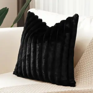2-PACK MODERN PLUSH STRIPED PILLOW