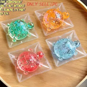 Colorful Turtle Squishy Toy, Tabu Squishy Squeeze Toy Sensory Finger Pressing Toy, Fast Rebound, Suitable As a Desktop Ornament And Office Stress-Relief Toy, Perfect Day/Christmas/April Fools' Day Gift/Birthday Party Favor