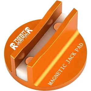 Jack Pad Aircraft Grade   Jack Pad Heavy Duty Pinch Weld Jack Pad with Large Slotted, Jacking Puck Pinch Weld Frame Rail Adapter for  of  and Floor Jacks, Jack Stand