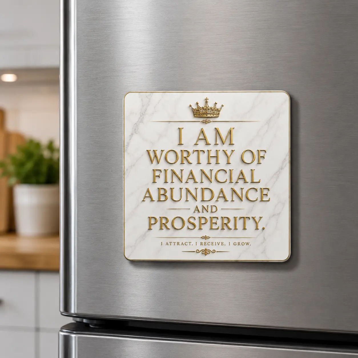 I Am Worthy Of Financial Abundance And Prosperity Magnet.