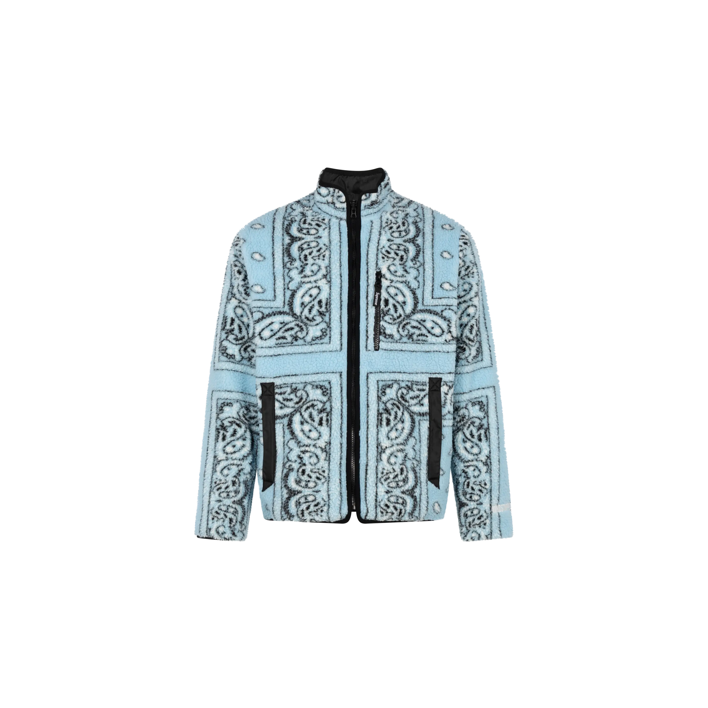 Reversible Bandana Fleece Jacket "FW19" SU8769