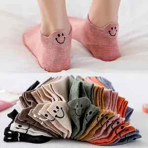 Kawaii Women's Embroidered Ankle Socks 10 Pairs CottonRuffled Edge Breathable Soft Stretchy Low Cut PastelColors for Casual Lightweight Aesthetic Maternity BridalWomenswear Outfits Feminine SpringStatements