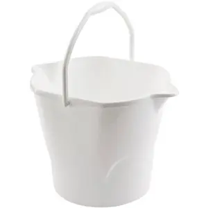 Libman  3 gal Plastic All Purpose Bucket, White