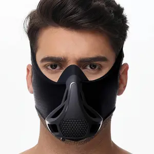 Cardio Training Mask, Breathable Fitness Workout Gear, for Running, Exercise, Sports Training - Adjustable Fit, Enhanced Endurance