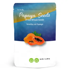 Papaya Seeds, Dried Whole Seeds, Raw, Natural
