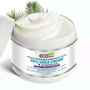 ECO FINEST Urea Cream 40% plus 2% Salicylic Acid Cracked Foot Cream Knee Elbow Dead Skin Cuticle Toenail keratolytic Skin Repair Cream