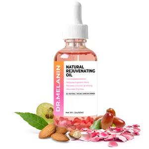 Dr. Melanin Rejuvenating Yoni Oil - Natural Jojoba & Argan Blend for Soothing Itching, Reducing Ingrown Hairs & Hydrating Intimate Skin, Gentle Daily Use