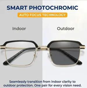 Auto-Adjusting HD Reading Glasses-Anti-Blue Light, UV Protection | Perfect for Work, Travel & Everyday Comfort