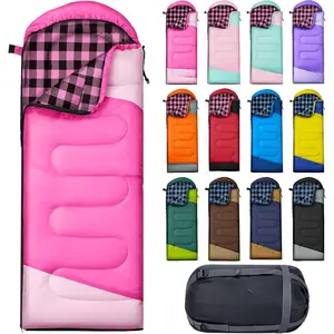 Sleeping Bags for Adults, Lightweight and Machine Washable, Water Resistant Backpacking Camping Sleeping Bag for Warm Cold Weather, Camping Essentials for Hiking Travel