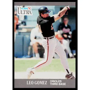 Leo Gomez 1991 Ultra #16 Baltimore Orioles