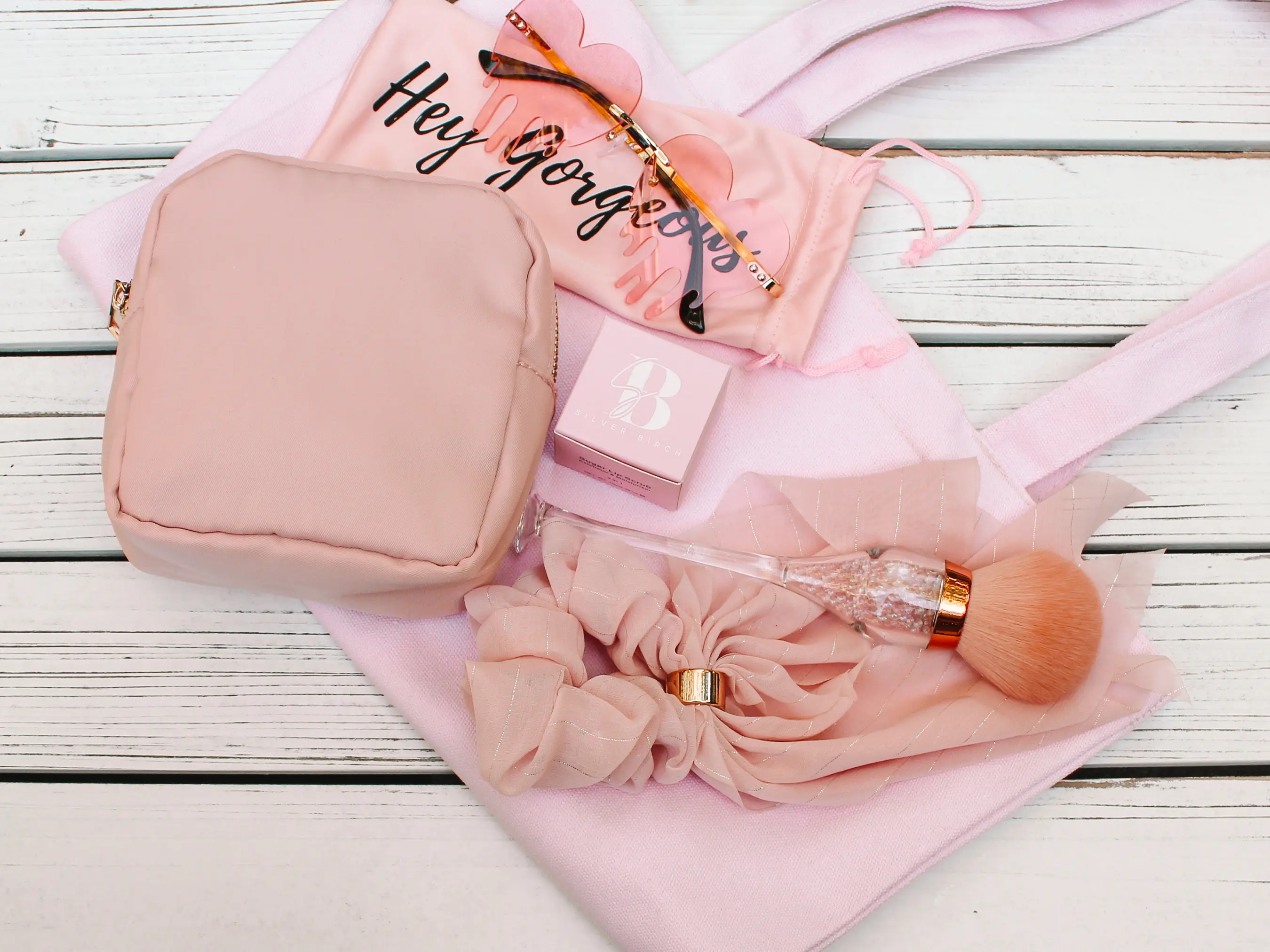 Personalized Bridesmaid Tote PINK