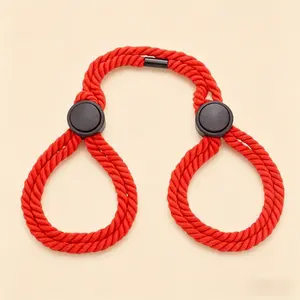 Handmade Boho Woven Rope Bracelets and Ankle Bands, Adjustable Casual Couple Jewelry