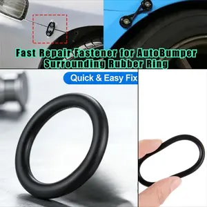 [10PC]Quick Repair of Automotive Parts Bumper Bumper Bumper Surround Rubber Ring Fasteners Rubber O-ring Automotive Modification O-ring