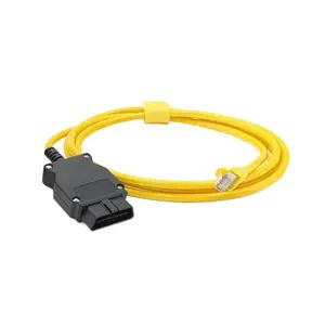 ICOM ENET Diagnostic Cable for BMW - Durable Square OBD Connector, High-Speed Ethernet Link, Compact Portable Design, Deep-Level Module Flashing, Professional ECU Coding & Programming Tool, Ecu Programming