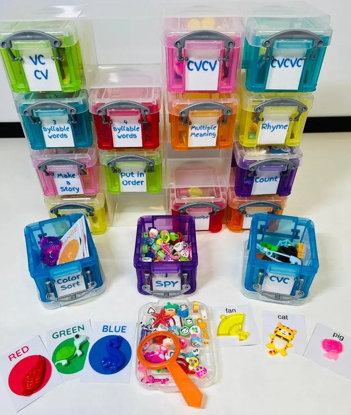 Mini Objects Set for Speech and Language Activities - Say and Play Mini Objects Speech- Language Set