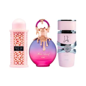 Lattafa Yara Pink, Lattafa Rave Now, and Miss Armaf Chic 3.4 Oz- Women's Bundle