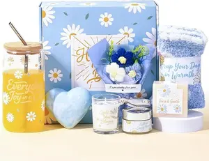 Mother’s Day Gifts for Mom, Spa Self Care Gift Basket for Women Birthday Gift Set for Mom, Wife, Grandma, Daughter & Friends – Get Well Soon Care Package with 12oz Ceramic Mug, Bracelet & Relaxation Gifts