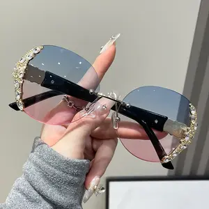 Unisex Retro Pilot Glasses with Rhinestone Trim Perfect for Daily Outfits & Street Style Sunglasses Vintage Rectangle Pack Oversized Casual UV400 Tortoiseshell Polarized Women Large Square UV Protection Eyeglasses lights blue Ultra