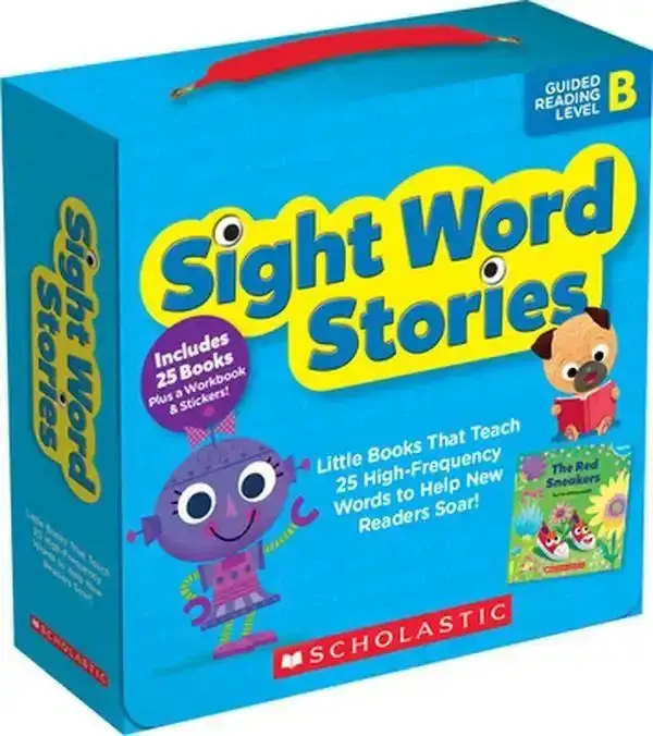 Sight Word Stories: Guided Reading Level B: Fun Books That Teach 25 Sight Words to Help New Readers Soar -- Liza Charlesworth, Mixed Media Product