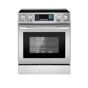 VEVOR 36 in Electric Range Oven, 6.0 Cu. Ft. Capacity Compact Freestanding Oven, Stainless Steel Kitchen Stove, with 5 Burners, Digital Screen Button Control, Easy Reach Racks for RV(No Power Cord)VEVOR Super Brand Day