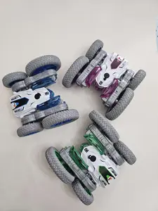 Remote Control Stunt Speed Car with LED Lights, Smart Performance Spinning Car