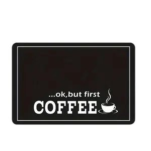 Coffee Machine Mat, 1 Count Non-slip Coffee Machine Drying Mat, Kitchen Countertop Absorbent Mat, Household Kitchen Products, Coffee Table Mat, Coasters
