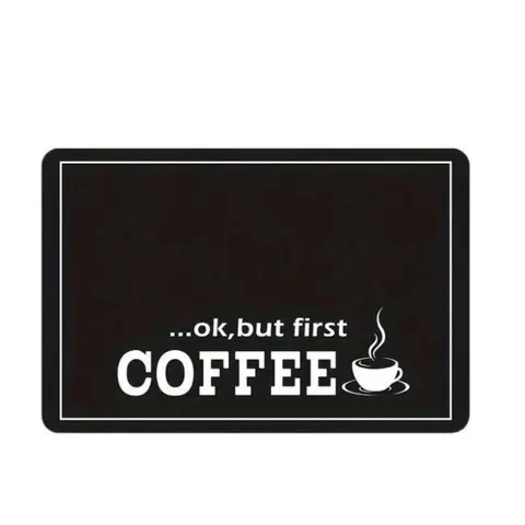 Coffee Machine Mat, 1 Count Non-slip Coffee Machine Drying Mat, Kitchen Countertop Absorbent Mat, Household Kitchen Products, Coffee Table Mat, Coasters, Kitchenware