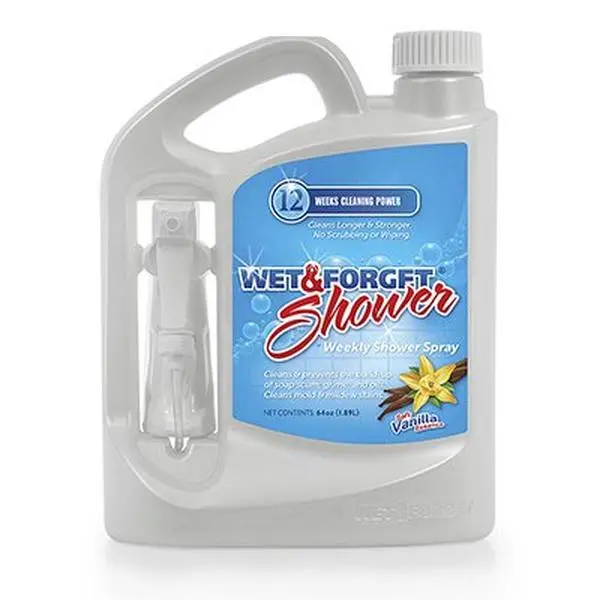 212 MAIN 64oz Household Weekly Shower Cleaner Spray, Vanilla Scent, Wet & Forget US NZ LP 166093 Formula