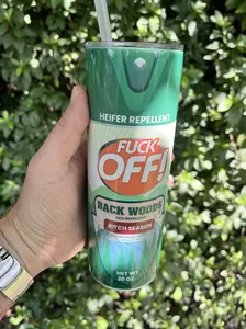 Backwoods F@ck Off Hoe Repellant 20oz Tumbler