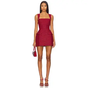 Amanda Uprichard Bethany Skort Romper in Durham Tweed