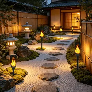 Solar Outdoor Lights, Dancing Flashing Flame Torch Lanterns, Garden Patio Christmas Decor, Automatic Switch, Ip44 Waterproof
