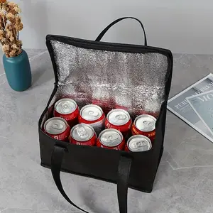 Coca-Cola 8-Pack Insulated Bag, Keep Drinks Fresh and Cold, Ideal for Outdoor Picnics, Travel Insulation Pouch, Portable and Convenient