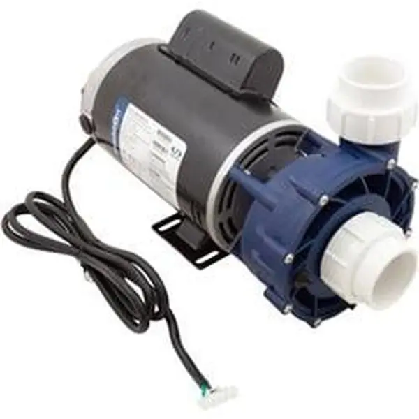Gecko AF0800390000 2 in. Intake/Discharge High Quality Universal Viton Sealed Bearing 2-Speed Motor 3 HP 230V 56Y Frame 12-3.5A 96 in. Hot Tub Circulation Spa Pump with MBT Fittings, High-Grade Viton