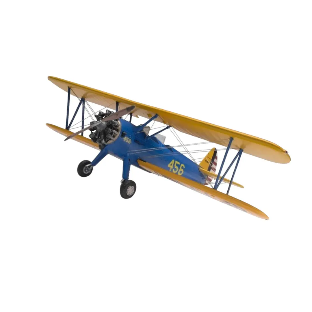 Revell Stearman PT-17 Plastic Model Kit - Build a Realistic Aircraft Model