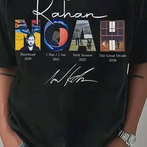 Noah Kahan Album Era Tour Shirt, Busyhead Stick Season Grea Divide Indie Folk WJY