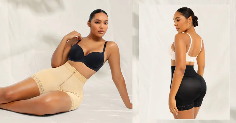 Product Introduction of Shapellx AirSlim Lace Steel Boned Shapewear for Women Butt Enhancer Tummy Tucking Shorts Womenswear Comfort Fajas Colombianas Basic Post Surgery 3