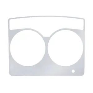 United Pacific – Stainless Speed / Tachometer Dash Panel Trim for 2006+ Kenworth