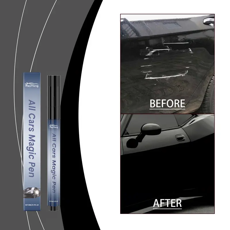 Magic Car Scratch Removal Pen – Fast Paint Scratch Repair Tool for Cars, Restore Gloss Instantly, Perfect for Fall Vehicle Care