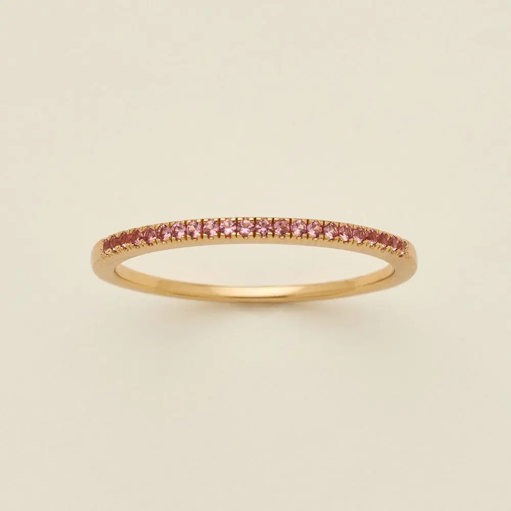 October Birthstone Stacking Ring
